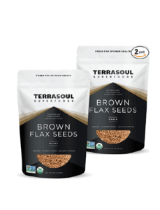 Terrasoul Superfoods Organic Brown Flax Seeds, 4 Lbs.img