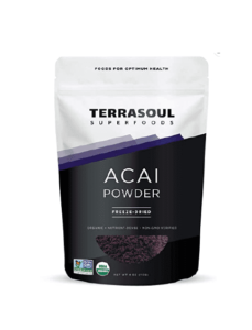 Terrasoul Superfoods Organic Acai Berry Powder, 4 Oz - Freeze-Dried, Antioxidants, Omega Fats.img