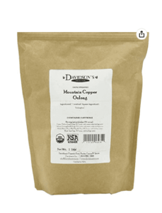 Davidson's Tea Bulk, Organic Mountain Copper Oolong, 16-Ounce Bag.img