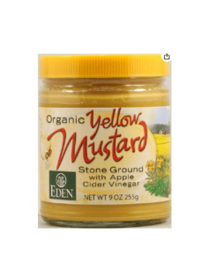 Eden Foods Organic Yellow Mustard Jar -- 9 oz.img