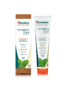Himalaya Complete Care Toothpaste, Simply Mint, Plaque Reducer for Brighter Teeth and Fresh Breath, 5.29 oz, 4 Pack.img